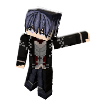 akira minecraft pose by Fujimiya Kenko