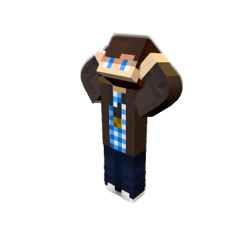 Surprised - Minecraft pose by Clayton Rutherford | Perfect for thumbnails and renders