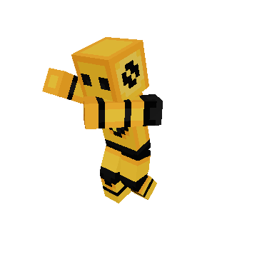 laughing - Minecraft pose by interfazed | Perfect for thumbnails and renders