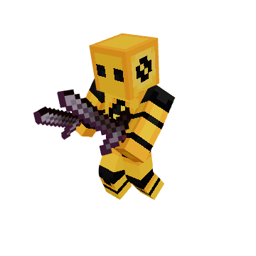 Dagger Ready - Minecraft pose by larkz | Perfect for thumbnails and renders