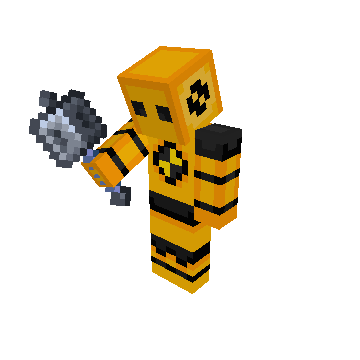 Hammer Swing - Minecraft pose by zxdchan | Perfect for thumbnails and renders