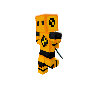 Evil minecraft pose by owenbloxz