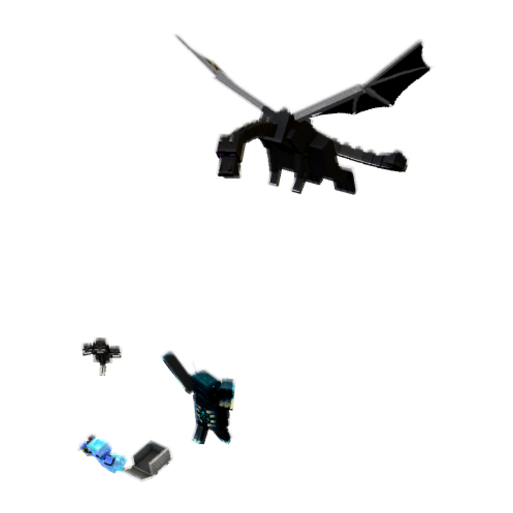Mob Battle Showdown - Minecraft pose by nugg3tttt | Perfect for thumbnails and renders