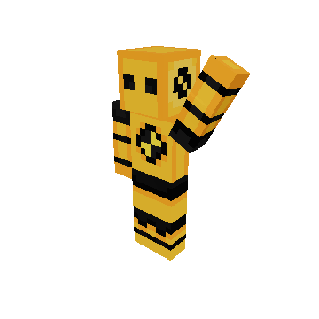 wave - Minecraft pose by myself | Perfect for thumbnails and renders