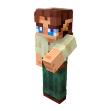 move hand - Minecraft pose by glascky | Perfect for thumbnails and renders