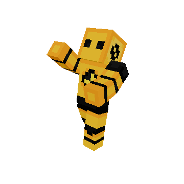 looking up in awe - Minecraft pose by jokefish | Perfect for thumbnails and renders