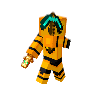 Ready For Mining - Minecraft pose by quokka | Perfect for thumbnails and renders