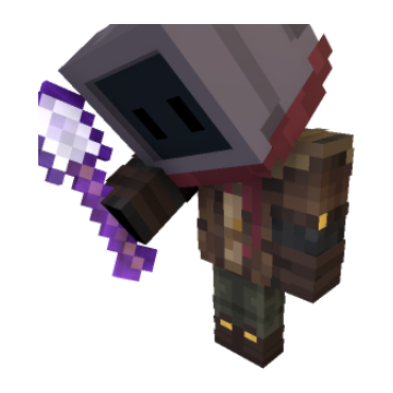 Holding shovel