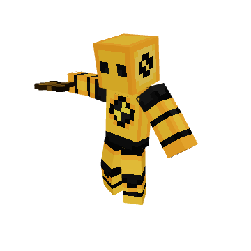 "EVERY ONE COME BACK. WERE HAVING A RETRIAL" from jjk - Minecraft pose by endr_fox09 | Perfect for thumbnails and renders