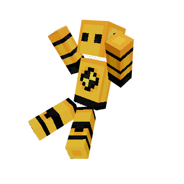 Joyful Flail - Minecraft pose by dadadwdsdw | Perfect for thumbnails and renders