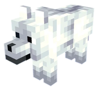 Snowy Wolf PNG