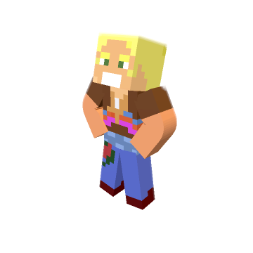 Ziwii_ - Minecraft pose by Maria Eduarda Agemina Gomes | Perfect for thumbnails and renders