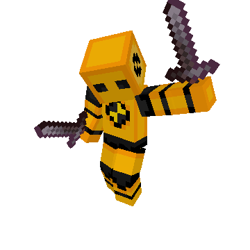 Dual Wield Swords minecraft pose by koyet