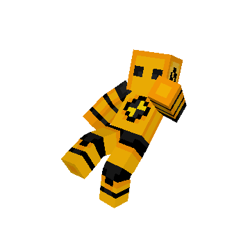Casual Back Recline minecraft pose by Cheng-Su Nheb