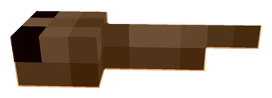 Minecraft Tadpole PNG, side