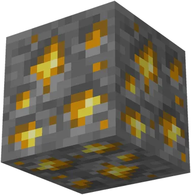 Minecraft Gold Ore PNG