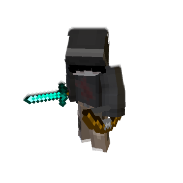 looking down - Minecraft pose by __solst1ce__ | Perfect for thumbnails and renders