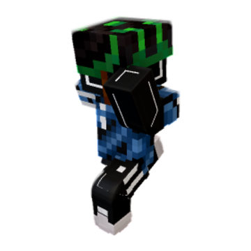 Dabbing Victory Celebration minecraft pose by velasquezianlucas