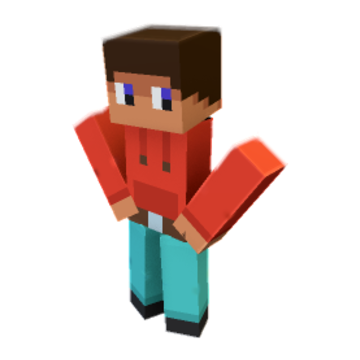J from murder drones pose - Minecraft pose by deviantx77 | Perfect for thumbnails and renders