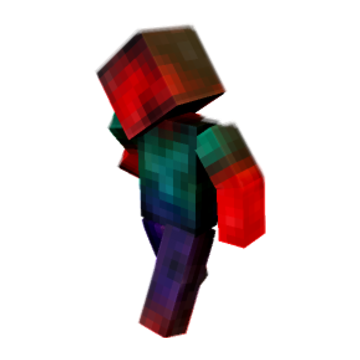 Corrupted  Stevebrine - Minecraft pose by confusion_stevebrine | Perfect for thumbnails and renders