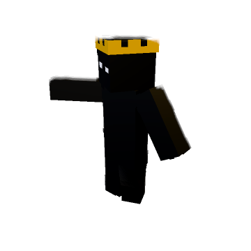 Commanding Pointing Gesture - Minecraft pose by dima | Perfect for thumbnails and renders