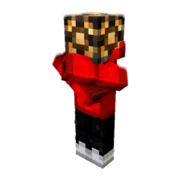 Pensado co la mandibula minecraft pose by Cristóbal Colón