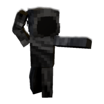 look! - Minecraft pose by volpinomc | Perfect for thumbnails and renders