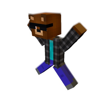 Excited Star Jump minecraft pose by Nfiuqs