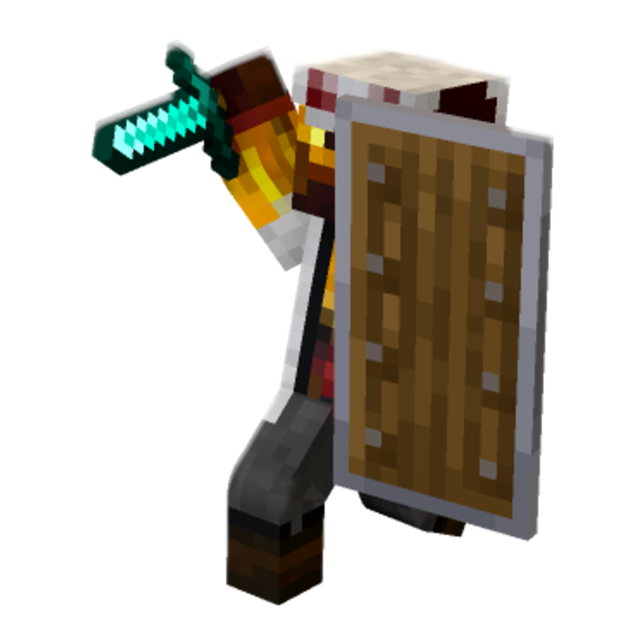Rubik - Minecraft pose by Yéred | Perfect for thumbnails and renders