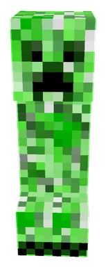 Minecraft Creeper PNG, front