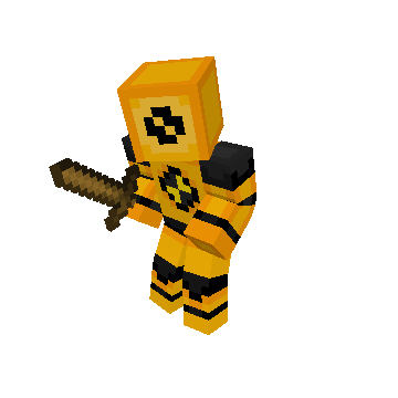 Readying Weapon - Minecraft pose by yuwley | Perfect for thumbnails and renders