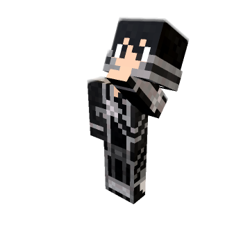 holding head minecraft pose by game_sec