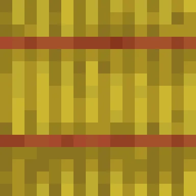 Minecraft Hay Block PNG, flat texture