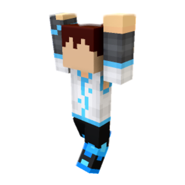 Jk minecraft pose by Haji