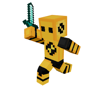 1 - Minecraft pose by adasko | Perfect for thumbnails and renders