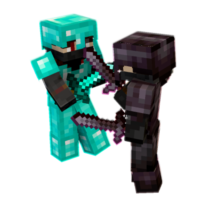 fight minecraft pose by xxppaprikaxx