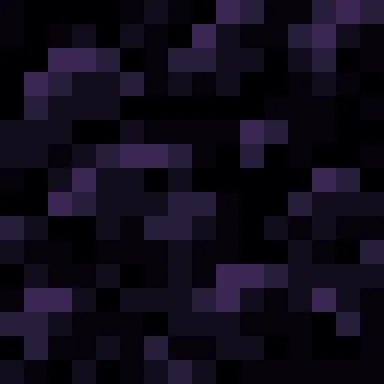 Minecraft Obsidian PNG, flat texture