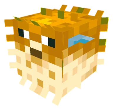 Minecraft Pufferfish PNG