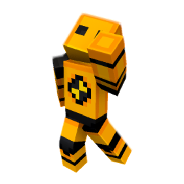 Leaning grab - Minecraft pose by marelyncan | Perfect for thumbnails and renders