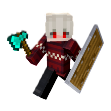 axe montage - Minecraft pose by finix_boy | Perfect for thumbnails and renders