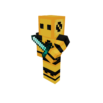 Sword Ready - Minecraft pose by combat_ginger | Perfect for thumbnails and renders
