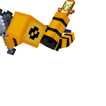 mace atack minecraft pose by findaman