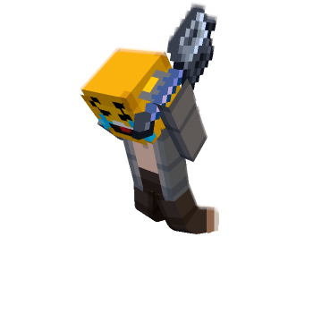 thumbnail - Minecraft pose by rityanshu | Perfect for thumbnails and renders