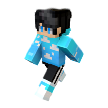 running - Minecraft pose by tehfella | Perfect for thumbnails and renders