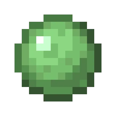 Minecraft Slime Ball PNG