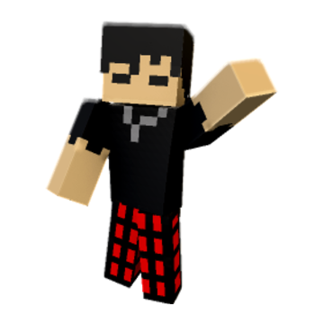 Point - Minecraft pose by vixin_ | Perfect for thumbnails and renders