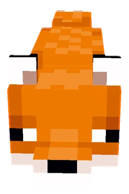 Minecraft Fox PNG, front