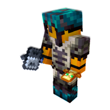 Aura - Minecraft pose by ech0 | Perfect for thumbnails and renders