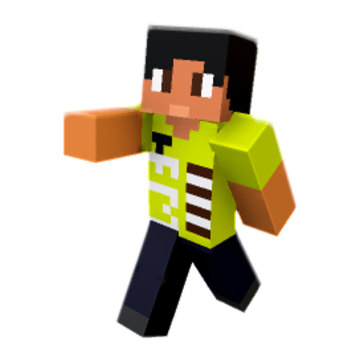 yes - Minecraft pose by fireman12md | Perfect for thumbnails and renders