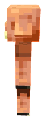 Minecraft Piglin PNG, side